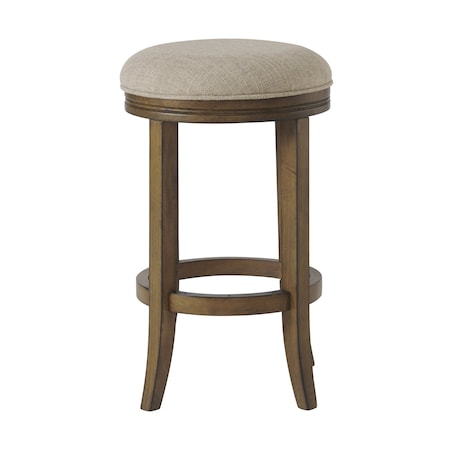 Alaterre Furniture Natick Counter Height Stool, Brown ANNI01FDC